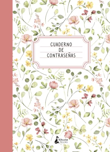 Cuaderno de contraseñas (cubierta rosa) (Kitsune Boooks) von Kitsune Books