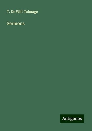 Sermons von Antigonos Verlag