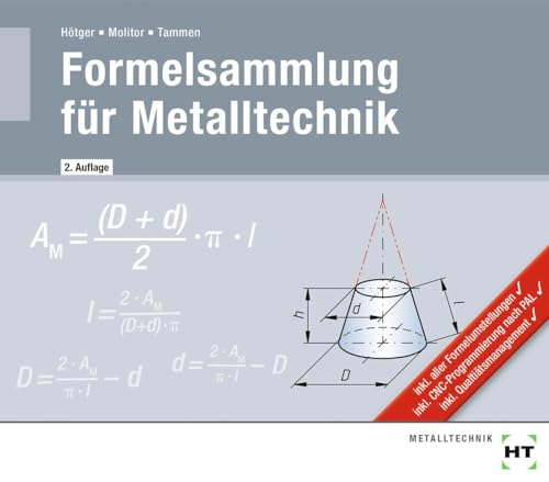 Formelsammlung für Metalltechnik von Verlag Handwerk und Technik