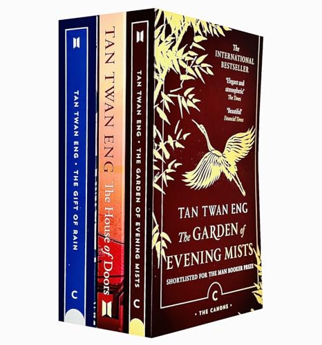 Tan Twan Eng Collection 3 Books Set (The Gift of Rain, The Garden of Evening Mists & [Hardcover] The House of Doors)