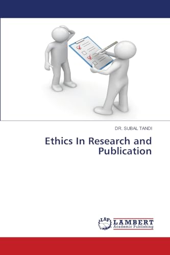 Ethics In Research and Publication von LAP LAMBERT Academic Publishing