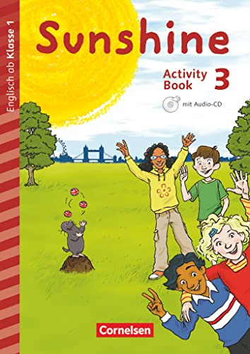 Sunshine - Early Start Edition - Ausgabe 2015 und Nordrhein-Westfalen 2016 - 3. Schuljahr: Activity Book - Mit Audio-CD, Minibildkarten und Faltbox