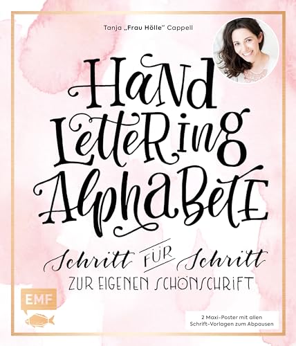 Handlettering Alphabete: Schritt für Schritt zur eigenen Schönschrift – 2 Maxi-Poster mit allen Schrift-Vorlagen zum Abpausen von Edition Michael Fischer