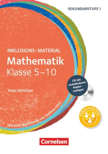 Inklusions-Material - Klasse 5-10: Mathematik - Buch mit CD-ROM von Cornelsen Verlag Scriptor