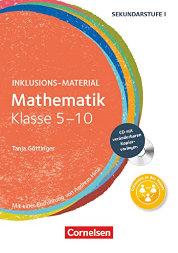 Inklusions-Material - Klasse 5-10: Mathematik - Buch mit CD-ROM