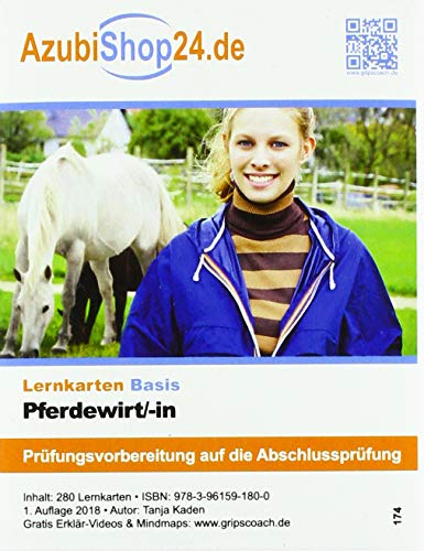 Lernkarten Pferdewirt Prüfung Prüfungsvorbereitung: Prüfung Geprüfte Pferdewirtin Prüfungsvorbereitung Ausbildung von Princoso GmbH