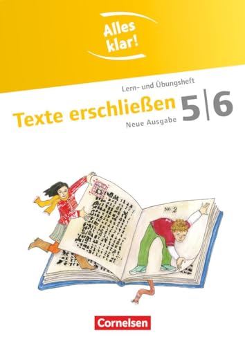 Alles klar! - Deutsch - Sekundarstufe I - 5./6. Schuljahr: Texte erschließen - Lern- und Übungsheft mit beigelegtem Lösungsheft