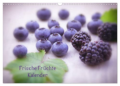 Frische Früchte Kalender (Wandkalender 2025 DIN A3 quer), CALVENDO Monatskalender von CALVENDO