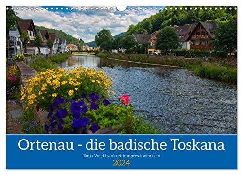 Ortenau - die badische Toskana (Wandkalender 2024 DIN A3 quer), CALVENDO Monatskalender