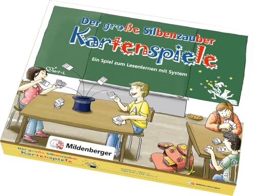 Der große Silbenzauber: Kartenspiele: Silbenquartett und Silbenmagie