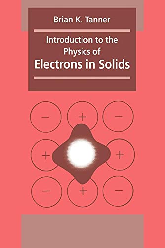Intro to Phys Electrons in Solids von Cambridge University Press