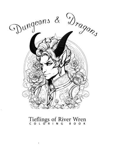 Tieflings of River Wren (Dungeons & Dragons colouring books, Band 1)