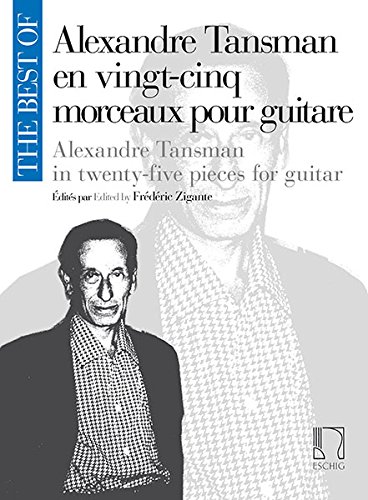 The best of Tansman (25 pièces) --- Guitare