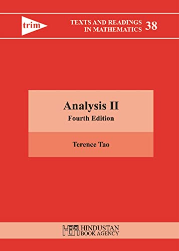 Analysis (2) (Hindustan Book Agency, Band 2)