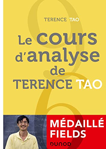 Le cours d'analyse de Terence Tao von DUNOD