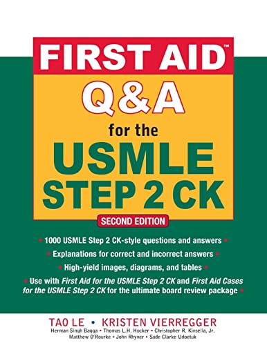 FIRST AID Q&A USMLE CK 2E (First Aid USMLE)