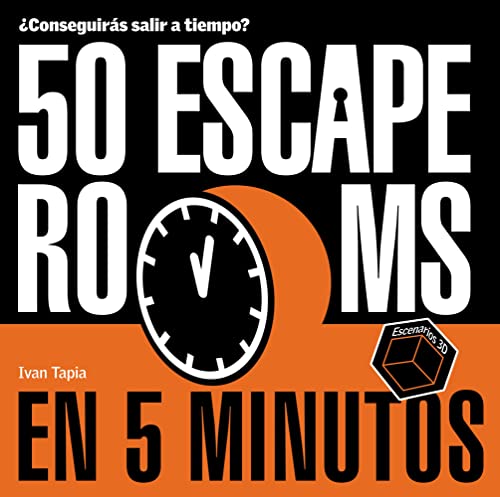 50 escape rooms en 5 minutos (Libro interactivo) von Lunwerg Editores