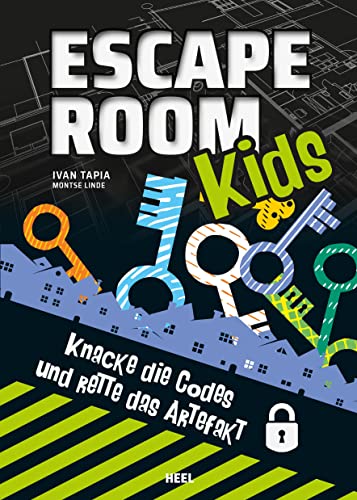 Escape Room Kids: Knacke die Codes und rette das Artefakt. Das ultimative Rätselbuch von Heel Verlag GmbH