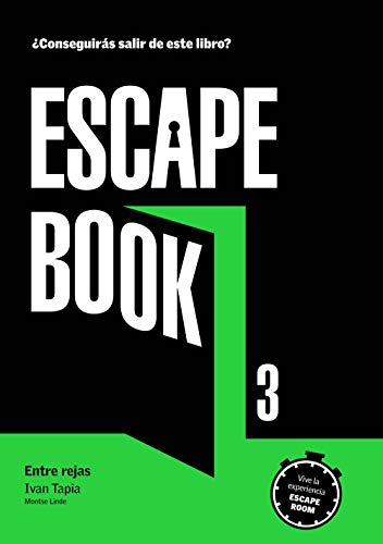 Escape book 3: Entre rejas (Libro interactivo)