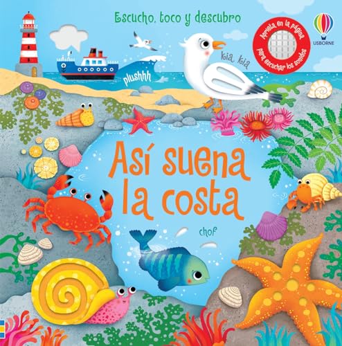 Así suena la costa (Escucho, toco y descubro) von Usborne