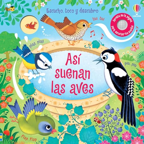 Así suenan las aves (Escucho, toco y descubro) von Usborne