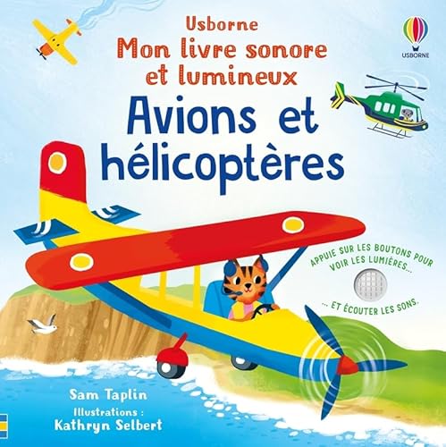 Avions et hélicoptères - Mon livre sonore et lumineux - Dès 1 an Avions et hélicoptères - Mon livre sonore et lumineux - Dès 1 an von USBORNE