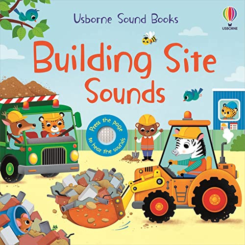 Building Site Sounds (Sound Books) von Usborne GB