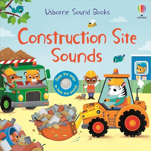 Construction Site Sounds (Sound Books) von Usborne