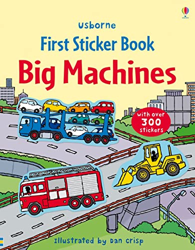 Big Machines Sticker Book (First Sticker Books series)