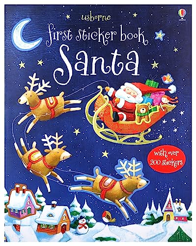 First Sticker Book Santa