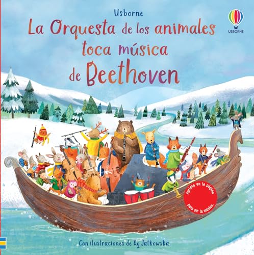 La Orquesta de los animales toca música de Beethoven (La Orquesta de los animales, 1) von Usborne