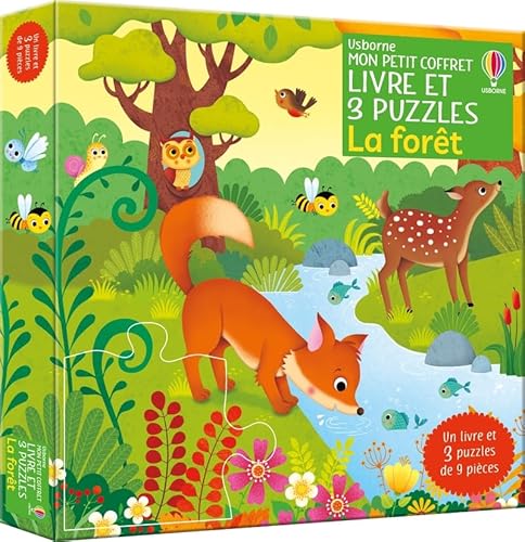 La forêt - Mon petit coffret Livre et 3 puzzles - Dès 3 ans La forêt - Mon petit coffret Livre et 3 puzzles - Dès 3 ans von USBORNE
