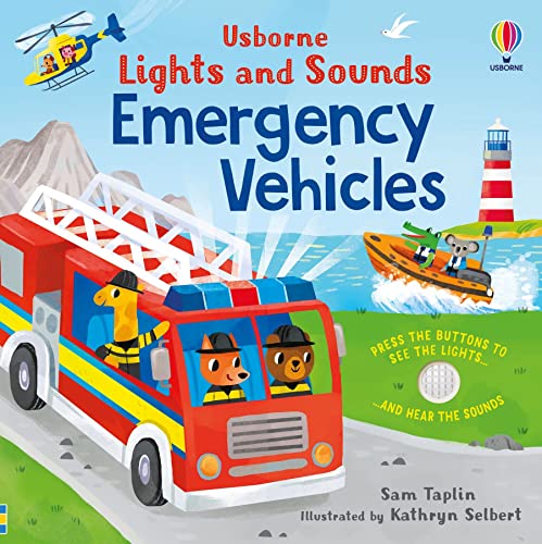Lights and Sounds Emergency Vehicles (Lights and Sounds Books) von Usborne GB