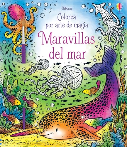 Maravillas del mar (Colorea por arte de magia)