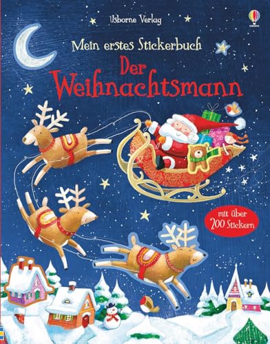 Mein erstes Stickerbuch: Der Weihnachtsmann (Meine ersten Stickerbücher)