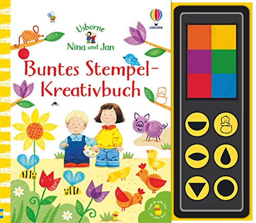 Nina und Jan - Buntes Stempel-Kreativbuch (Nina-und-Jan-Reihe) Nina und Jan - Buntes Stempel-Kreativbuch (Nina-und-Jan-Reihe)