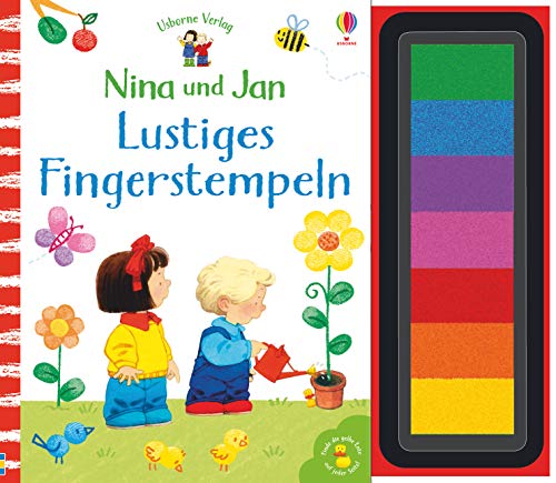 Nina und Jan - Lustiges Fingerstempeln: Finde die gelbe Ente auf jeder Seite! (Nina-und-Jan-Reihe) Nina und Jan - Lustiges Fingerstempeln: Finde die gelbe Ente auf jeder Seite! (Nina-und-Jan-Reihe)