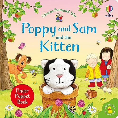Farmyard Tales Poppy and Sam and the Kitten (Poppy and Sam Finger Puppet): 1