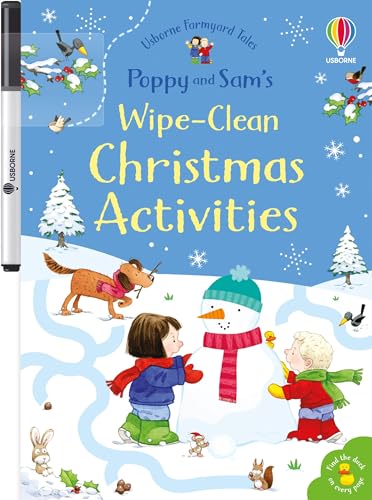 Poppy and Sam's Wipe-Clean Christmas Activities (Farmyard Tales Poppy and Sam)