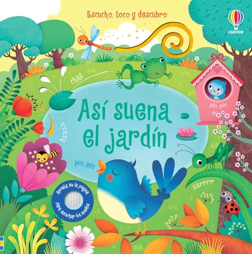 SONIDOS DEL JARDIN (Escucho, toco y descubro) von USBORNE