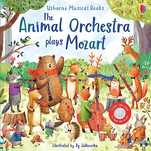 The Animal Orchestra Plays Mozart (Usborne Sound Books): 1: Edition en anglais (Musical Books)