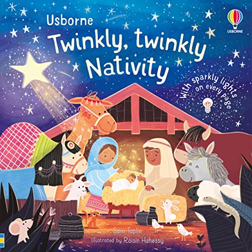 The Twinkly Twinkly Nativity Book von Usborne