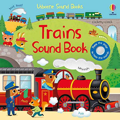 Trains Sound Book (Sound Books) von Usborne
