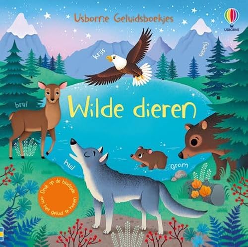 Wilde dieren (Usborne geluidsboekjes) von Usborne Publishers
