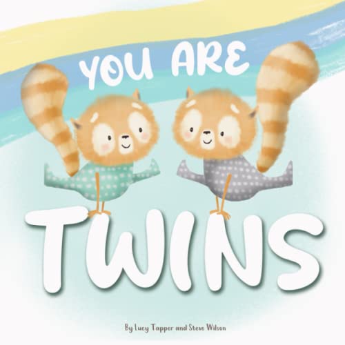 Twins 'The Things We Share' Children's Keepsake Story Book for Twins