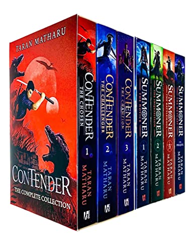 Taran Matharu 6 Books Collection Set Inc Summoner & Contender Series