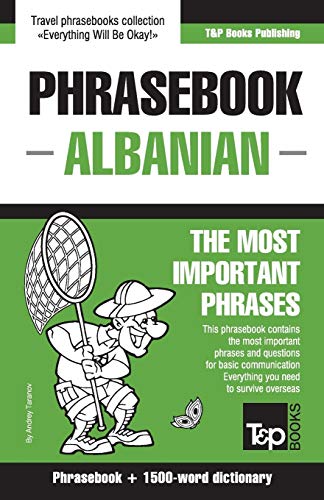 English-Albanian phrasebook and 1500-word dictionary (American English Collection, Band 13)