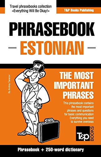 English-Estonian phrasebook & 250-word mini dictionary (American English Collection, Band 101) von T&p Books Publishing Ltd