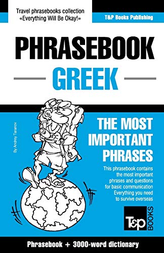English-Greek phrasebook and 3000-word topical vocabulary (American English Collection, Band 139)