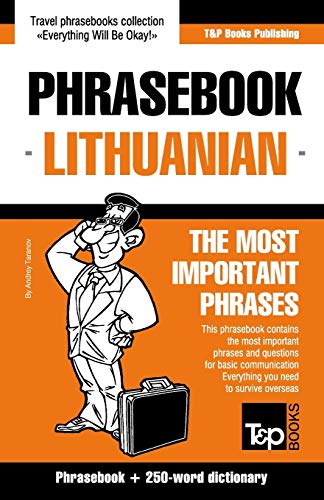 English-Lithuanian phrasebook & 250-word mini dictionary (American English Collection, Band 208) von T&p Books Publishing Ltd